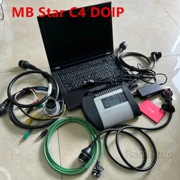 MB Star C4 DOIP SD C4 With Wifi V2023.09 Connect for Ben-z Car & Truck With T410 I5 4G Laptop Full Kits