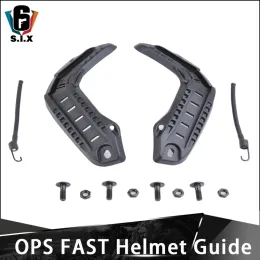 Fishhooks Ops Hızlı Kask Yan Raylar Montaj Adaptör Kask Standart Tip Kılavuzu Kask Aksesuarları Taktik