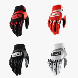 Luvas moda- unissex Five Fingers Motorbike Luve Patchwork Horse Mittens Cross-Country Alta qualidade