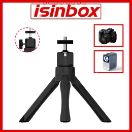 Teile isinbox mini tragbarer Projektorständer Tripod einstellbarer Schreibtisch -Tripod -Projektoren Halter für x8/s18/q10/p7/p2/p1