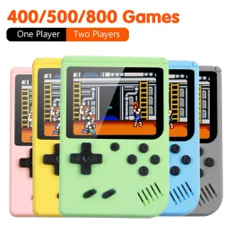 Jogadores 400 em 1 3 polegadas LCD Video Toy Gaming Player Mini Handheld Games Toys Game Console for Kids Portable Game Doce