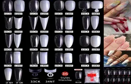 500pcs Bulk Ganz sexy künstliche künstliche Nagelversorgung China Acryl Fasle Nails Tipps für kleine Mädchen Womens3026550