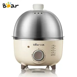 Appliances BEAR Mini Household Electric Egg Steamer Boiler Automatic Multi Cooker Egg Custard Steaming Cooker With Timer