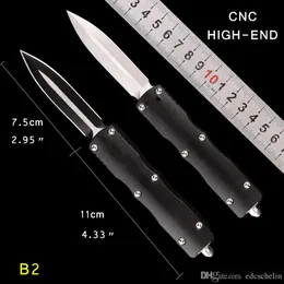 Auto OTF Нож Полностью автоматические карманные ножи EDC Складное складное инструмент Facking Survival Camping Hunting Diy UT