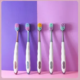 2024 5pcs Square hole wide head adult soft bristle toothbrush for pregnant and pregnant women with sensitive gingivalfor pregnant women toothbrush