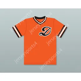 CUSTOM SAMUEL ROCKY DOUGLAS 7 DRAGONS BASEBALL JERSEY NINJAS KICK BACK ANY Name Number TOP Stitched S-6XL