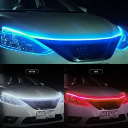 NEUE NEUE NEUE UNIVERSAL SCAN LED HOOD HOODSLAGELT STRIP CAR Dekorative Atmosphäre Lampe DRL 12V Fahrzeug Tag Lauflicht