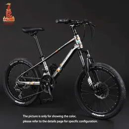 Bikes RALEIGH Children Bicycle 20 Inch 22 Inch Mountain Bike Magnesium alloy Frame Middle Big Kids Mountain Bike 7/21 Speed Teen Y240423