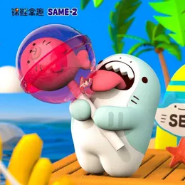 Box cieca Koitake Senerme morbida e deliziosa Serie cieca fatta a mano da Shark King e Seal King Mystery Box Spect Anime Figure Gift Y240517