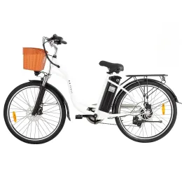 Bisiklet Ebike 26 "12.5AH 36V 350W Akıllı Elektrikli Bisiklet 6 Vız