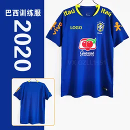 Koszulki piłkarskie 2020 Brazylijska drużyna narodowa Jersey Neymar Away Training Jersey Puchar World Football Football dla mężczyzn