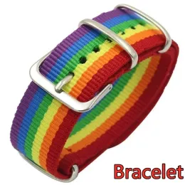Strands Delysia King Unisex unisex Trendy Rainbow Coppia Bracciale Simplicità Temperamento Multicolor Banda Banda regalo di compleanno