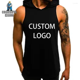 Herren -T -Shirts Custom Ihr Logo 3D Printed Tanktops 2024 Fashion Weste Streetwear Übergroße sportliche Singuletts Ärmellose