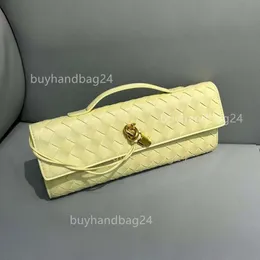 Новая горизонтальная andiamo weaving lady lady crossbody long clutch bag Сумки женские багетки багет