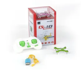 Cheerson CX10 Mini 24G Control Remote Toys RC Drone Simulators Helicóptero Quadcopter 4 canais 24GHz 6axis Airplane A1475312714