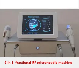 Multifunktionale Gesichtsbeauty -Geräte 2 in 1 fraktionaler HF -Mikronadelmaschine mit kaltem Hammer Antiacne Schrumpfporen Haut Car5449614