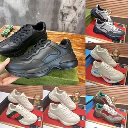 scarpe scarpe da ginnastica designer di scarpe rhyton beige scarpe casual retrò uomo donna donna piattaforma piattaforma corsa in età prescolare atletica da uomo da uomo da uomo da uomo