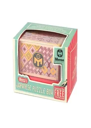 Mensa Japanese Wood Secret Puzzle Box Brain Teaser for Kids Brain IQ Test Toys 2012185101136