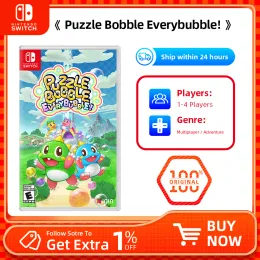 Offre Nintendo Switch Game Puzzle Bobble EveryBubble!Platformer di carte fisiche a cartuccia dei giochi per Switch OLED