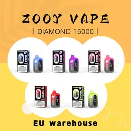 Zooy Diamond 15000Puffs Cigarro eletrônico descartável - Puff, vape descartável, bobina de malha