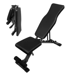 전신 운동을위한 웨이트 벤치, 조정 가능한 근력 훈련장 의자, 다목적 접이식 성과/거부 벤치
