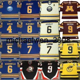 Kob Weng Jerry Korab Mike Ramsey Phil Housley Rick Martin Derek Roy Kyle Okposo Rick Dudley Brad May Dale Haderchuk Hockey Trikots