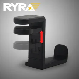 Raylar Kulaklık Tutucu Stand Stand Yapıştırıcı Duvara Montajlı Kulaklık Askı Duvar Kancası Masa Bilgisayar PC Monitörü Kulaklık Ekran Raf Kancası