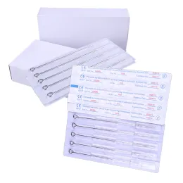 Needles 1RL 3RL 5RL 7RL 9RL 11RL 13RL 14RL 15RL 18RL #10 Box Of 50PCS Round Liner Premade Sterilized Tattoo Needles Supply