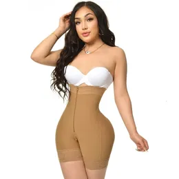 FAJAS COLOMBIANAS 압축 셰이퍼 지퍼 바디 뷰티 Shapewear Waist 트레이너 사용 240421과 함께 오픈 흉상 배 통제