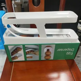 Bidoni del contenitore uova distributore di uova in frigorifero sterzatore di frigorifero utilizzato per gli strumenti per l'organizzatore della cucina kit