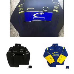 New New Motorcycle Apparel F1 Forma 1 Racing Jacket Fl Embroidered Team Cotton Clothing Spot Sales Drop Delivery Mobiles Motorcycles Ac Dhpop