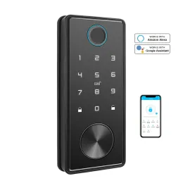 Kontrollera yoHeen Ttlock App Deadbolt Remote Unlock Electronic Digital Smart FingerPrint Door Lock