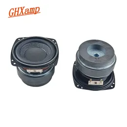 Subwoofer GHXAMP 3 Zoll 78 mm Glasfaser Subwoofer 25Core 4OHM externer magnetischer Gummi -Rand Bluetooth -Lautsprecher 2pcs