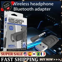 Adapter Wireless Game Audio Headphone Adapter BluetoothCompatible version 5.0For PS5 PS4 Game