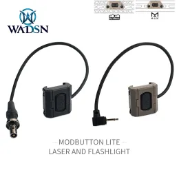 Lichter Wadsn Tactical Fernbedienung Dual Druckschalter Modbutton für SF M300 M600 WAPON Light Airsoft DBAL PEQ15 FIT KEYMOD MLOK PICATINNY