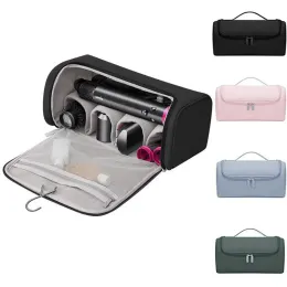 Dryer Hideable Hanging Hook Hair Dryer Case Portable Nonslip Hair Tools Pouch Water proof Large Capacity Curling Iron Storage Bag