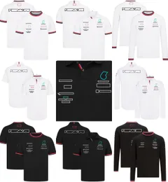 F1 T-shirt Formula 1 drużyna wyścigowa T-shirt koszulki Polo Fani Summer Casual Szy Quick Sports Short Shirts F1 koszule męskie top koszulki