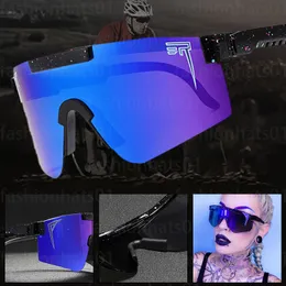 Luxus -Radfahren Sonnenbrille Herren Modedesigner Sonnenbrillen für Frauen Klassische Outdoor TR 90 Frame Pits Vip ers Sport Sonnenbrille mit Schachtel