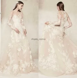 Vestidos de noiva de renda Elie Saab