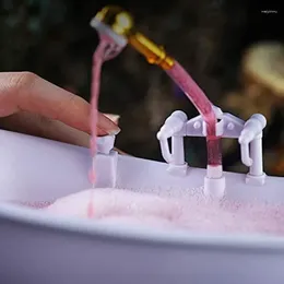 Vinglas med kreativt bordsartikedrink Cup Milkshake Cold Tray White Automatic Circulation Water Bathtub