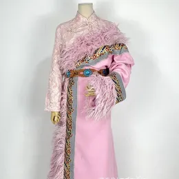 Abbigliamento etnico Donne Donne inverno ispessito in stile tibetano camicia set di camicia caratteristiche alla moda squisito all-match elegante