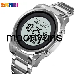 Skmei Uhren Armbanduhren Top Luxury Watch Skmei Marke Muslim Qibla Compass Mens Uhren City Auswahl Lesezeichen Sport Digital Männer Armbanduhr Reloj Hombr High Quali