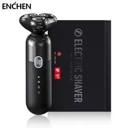 Shavers ENCHEN Mocha S Men's Electric Shaver Wet & Dry Beard Trimmer Ipx7 Waterproof Rechargeable Electric Razor Magnetic Cutter Head