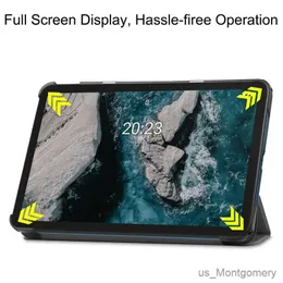حالة الكمبيوتر اللوحي أكياس أكياس لحقيبة T20 Tablet Slim Magnetic Flip Stand Pu Leather Tablet Cover for T20 T 10.4 بوصة