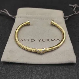 Novo 2022 David Yurma Bracelet Designer Bracelete Dy Bracelet Jóias Moda Retro Classic Top Quality Jóias Menina Mulheres Bracelet Festival Presente 424