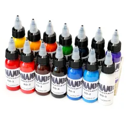 Tinten 30ml 14Color Tattoo Tintenpigment mit Box Körperkunst Tattoo Kits Professionelle Schönheit Malmals Make -up Tattoo Supplies Semipermanent