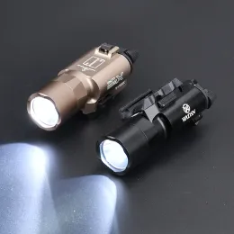 الأضواء التكتيكية المؤكدة x300 x400ultra مسدس الضوء x300u 500 لومينات إخراج عالية wadsn المصباح fit 20mm picatinny ويف