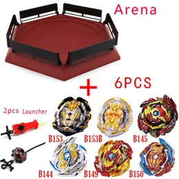 TOPS LASTERS BEYBLADE Burst Set Toys With Starter and Arena Bayblade Metal God Blayblade Top Bey Blade Blades Toys 240422