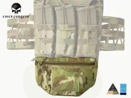 가방 Emersongear Armor Carrier AVS jpc CPC 에어드 소프트 Molle 전투 파우치 EM9283 용 드롭 파우치