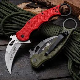 Fox Karambit 690 Messer 3655 Assistent im Freien Camping -Klappmesser -Taschenmesser EDC -Werkzeug für Wandertaktikwerkzeug Camping -Tool 603